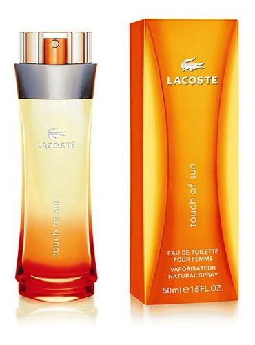 Perfume Lacoste Touch Of Sun Dama 50ml  Original #