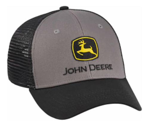 John Deere Gorra Construction Hat Charcoal/black Lp69076