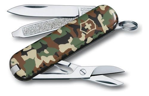 Canivete Victorinox Classic Sd Camouflage 7 Funções Cor Camuflado