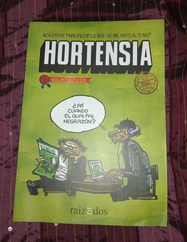 Libro Hortensia -raiz De Dos- Segunda edicion