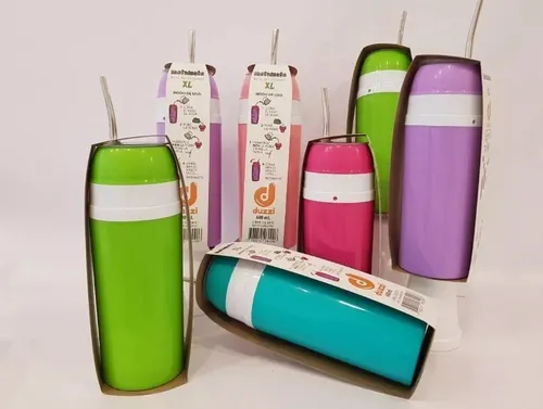 Mate Termo Automate Matelisto Autocebante 600 Ml. Grande