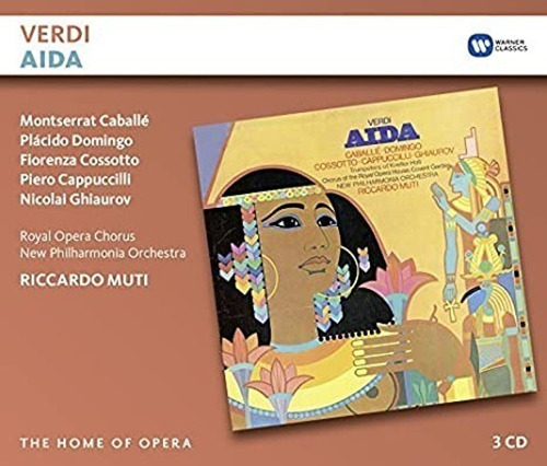 Verdi - Aida - Muti - Montserrat Caballé & Domingo - 3 Cds.