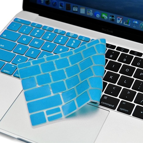 Teclado De Silicone Macio Capa Protetora Para Macbook 12 Pol