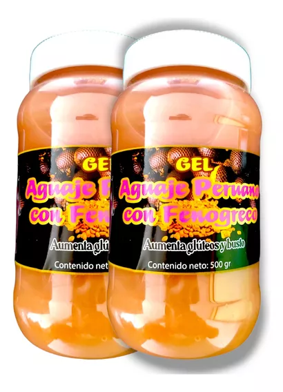 Super Gel Aguaje Con Fenogreco