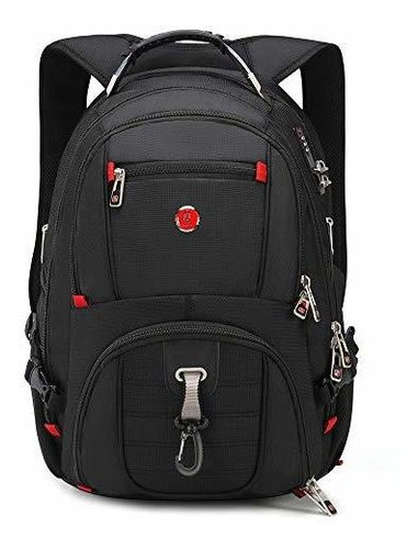 Mochila 17,3 Pulgadas Laptop Antirrobo Negro