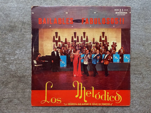 Disco Lp Los Melódicos - Bailables Fabulosos (1963) R10