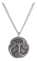 Comprar Collar De 24 Runas Talisman Vikingo Collar Asatru Colgante D