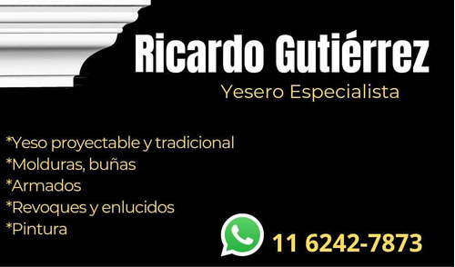 Imagen 1 de 5 de Yesero Especialista