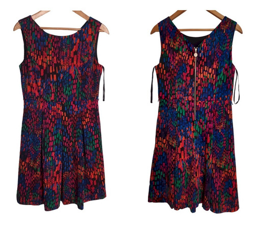 Vestido Multicolor Tipo Jacky Ellen Trace M-