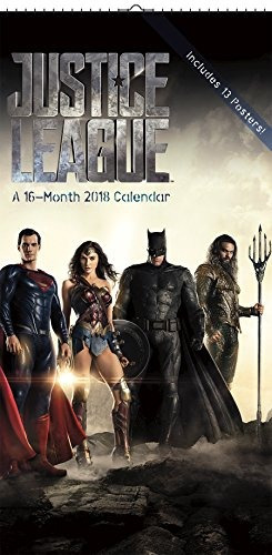 Poscal La Liga De La Justicia (pelicula) 2018 Mini Calendari