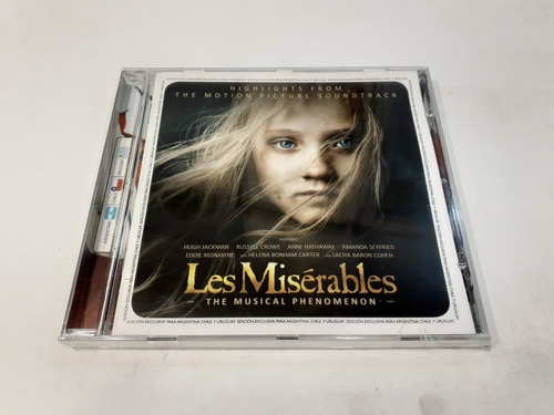 Les Misérables. The Musical Phenomenon, Varios Cd 2012 Nuevo