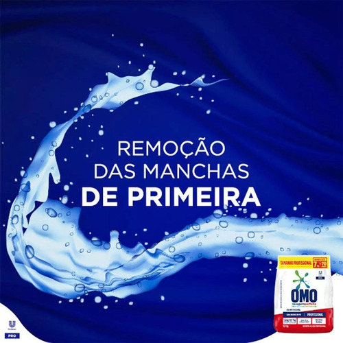 Kit 2 Und Omo Sabão Em Pó Lavagem Perfeita Profissional