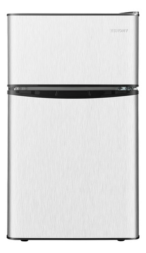 Euhomy - Mini Refrigerador Con Congelador, Refrigerador Com.