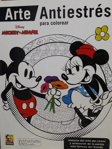 Arte Antiestres Para Colorear Mickey &amp; Minnie