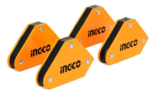 Set De 4 Escuadras Magneticas Mini 10lbs Ingco
