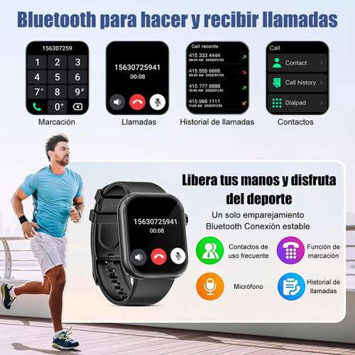 Smartwatch Reloj Inteligente Hombre - Llamadas Bluetooth