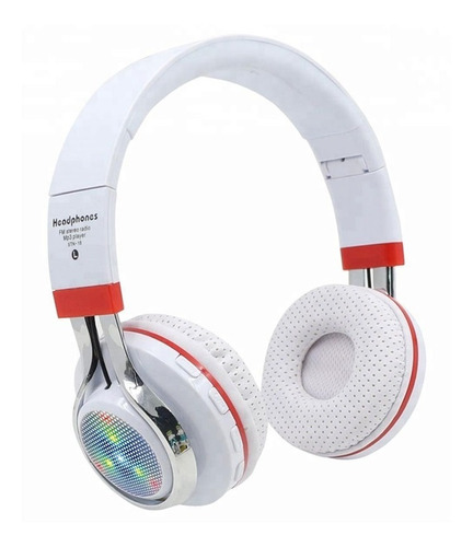 Auriculares Inalámbricos Bluetooth Led Rgb Fm Function 