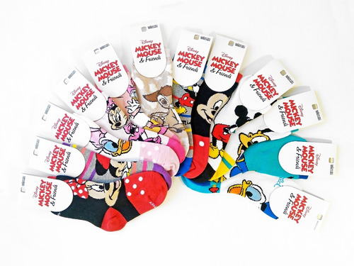 Pack X12 Media Caña Mickey Mause Elemento Art.5439