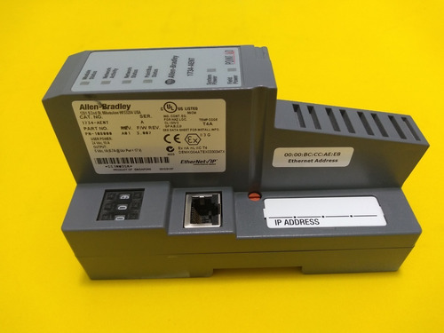 Point Io Allen Bradley 1734-aent Ser A * (Usado)