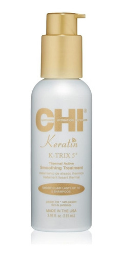 Chi Keratin K-trix 5 Tratamiento Suavizante, 3.92 Onzas 