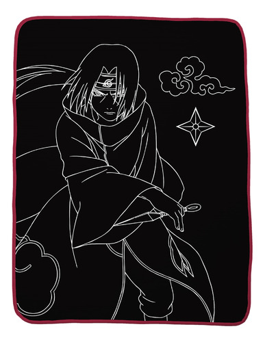 Franco Naruto Itachi Anime Bedding Super Soft Micro Raschel,