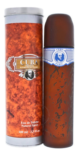 Cuba Blue Para Hombre De Cuba Paris Eau De Toilette 100ml