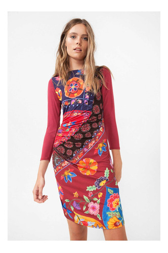 Vestido Viscoso Desigual