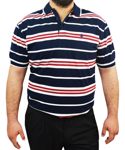 Playera Palm Beach Polo Club Mp3451-123 Navy/azul Marino