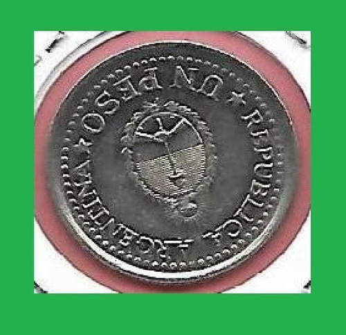 Moneda Argentina Error Giro 1 Peso M Nac 1960 Mb Palermo