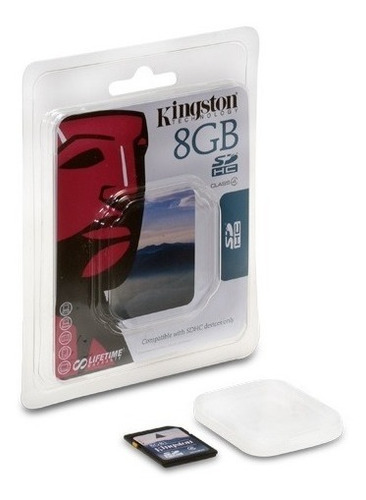 Kingston Sd4/8gb Sdhc Class 4 Flash Card - 8gb