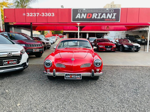 Imagem 3 de 15 de Volkswagen Karman Ghia Vermelho 1970