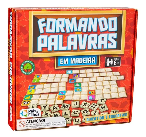 Forma palavras: jogo educativo