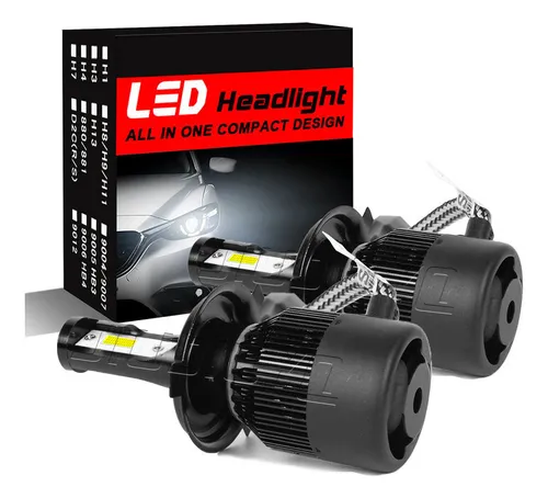 St Para Paha Kit Faros Luz Led H4 14000lm For Ford Haz