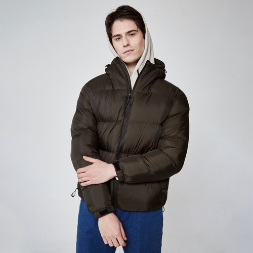 Campera Hombre Puffer Inflada Capucha Mc Fly Parka Supply