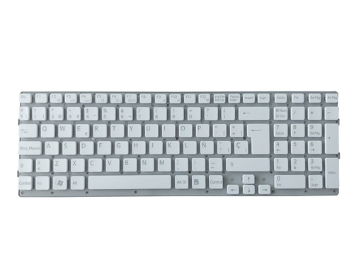 Teclado Sony Vpc-ec Blanco / Sin Marco / Sin Luz / Español