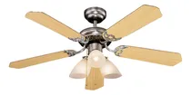 Comprar Orbegozo Ct 12105 - Ventilador De Techo Con Luz, 5 Palas Re