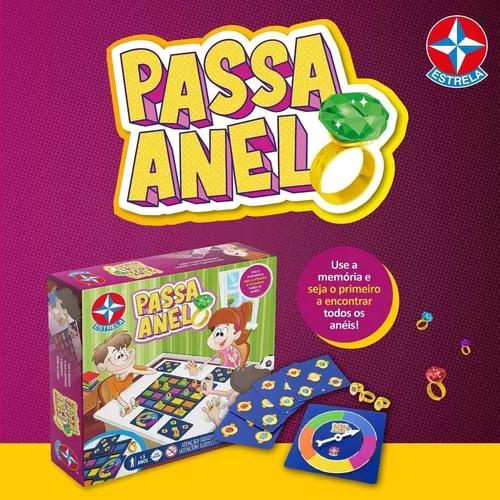 Jogo Passa Anel - Estrela - Estrela
