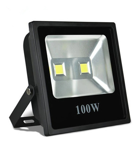 Foco Reflector Led 100w Ip 66 Luz Fría Exterior Calidad