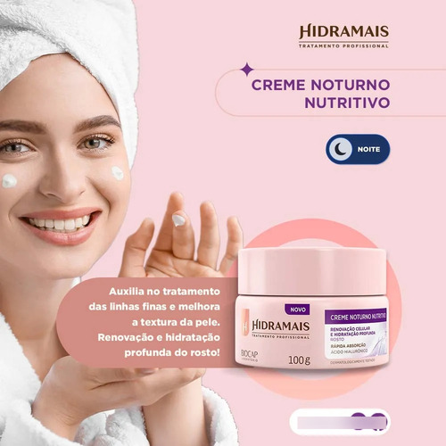 Creme Facial Hidramais Dia/noite