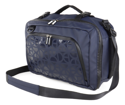 Duffle Bag Cloe Unisex De Viaje Doble Función Color Azul marino