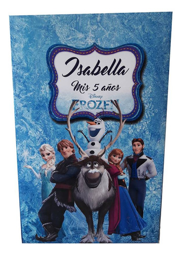 Souvenir Frozen Bolsitas Personalizadas Cumpleaños X20u