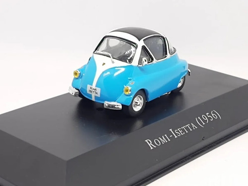 Miniatura Romi Isetta 1956 Escala 1/43 Carros Inesqueciveis 