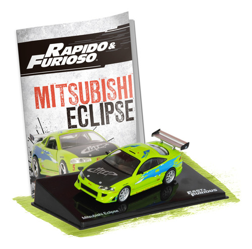 Mitsubishi Eclipse I  Fast And Furious I Carro A Escala 1:43