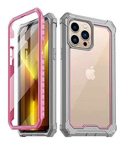 Imagen 6 de 10 de Funda Diseñada iPhone 13 Pro Max 2021 Poetic Guardian Series