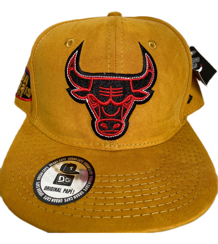 Gorra Mostaza De Los Bull De Chicago!