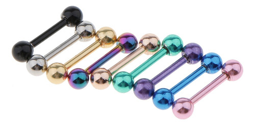 Aros De La Lengua Bola De 3 Mm