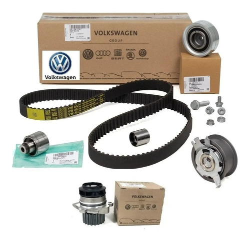 Kit Distribucion Completo + Bomba Vw Amarok 2.0 Tdi Original