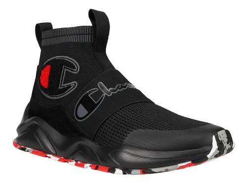 Zapatilla Champion Rally Pro Hombre Negro Cuotas sin inter s