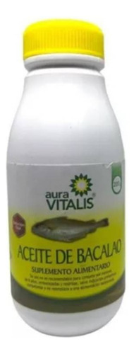 Aceite Omega 3 Liquido Bacalao Natural Niños Adultos Pack 2