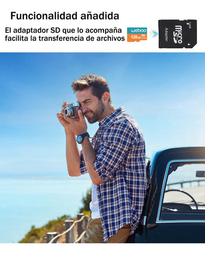 Cartão de memória Amyzavls Cartão de memória de 128gb Cartão Tf